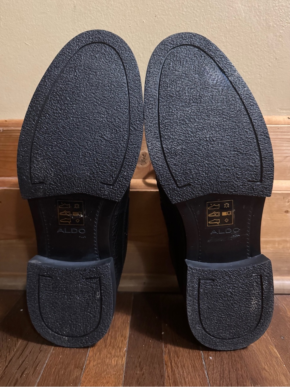 Aldo leather loafers mens 11.5 brand new - Picture 4 of 7